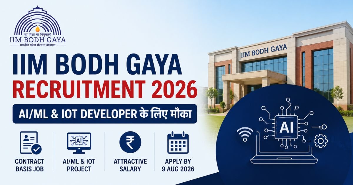 IIM Bodh Gaya Recruitment 2026