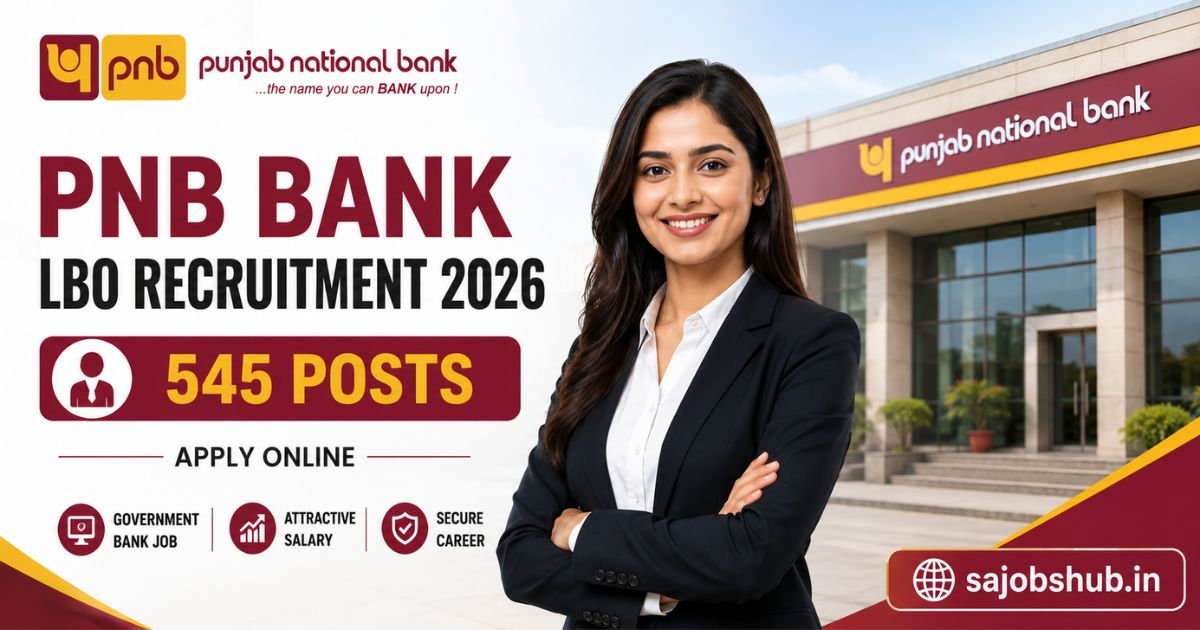 PNB Bank LBO Recruitment 2026
