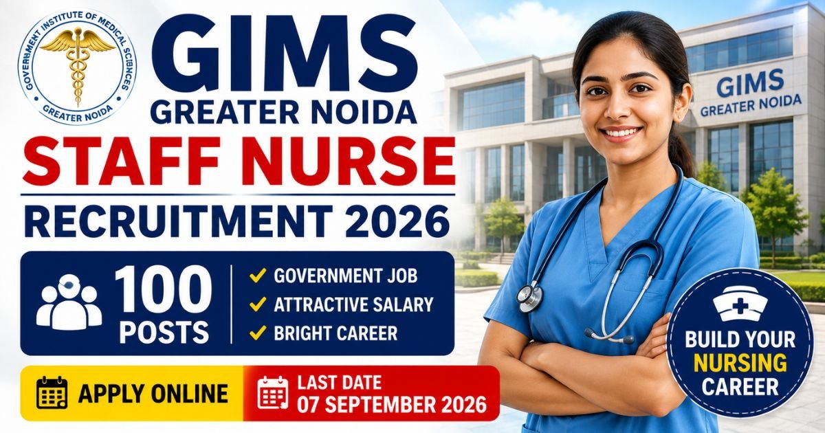 GIMS Staff Nurse Recruitment 2026