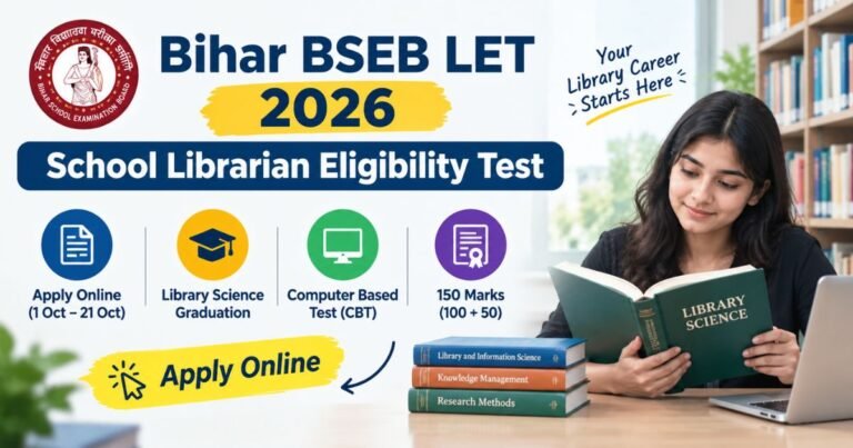 Bihar BSEB LET 2026