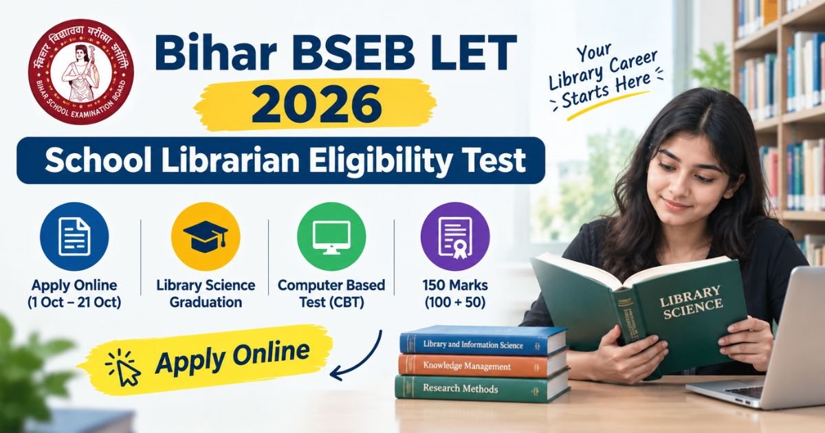 Bihar BSEB LET 2026