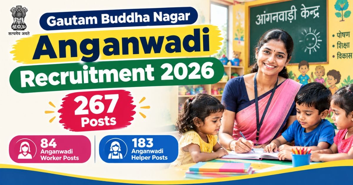 Gautam Buddha Nagar Anganwadi Recruitment 2026