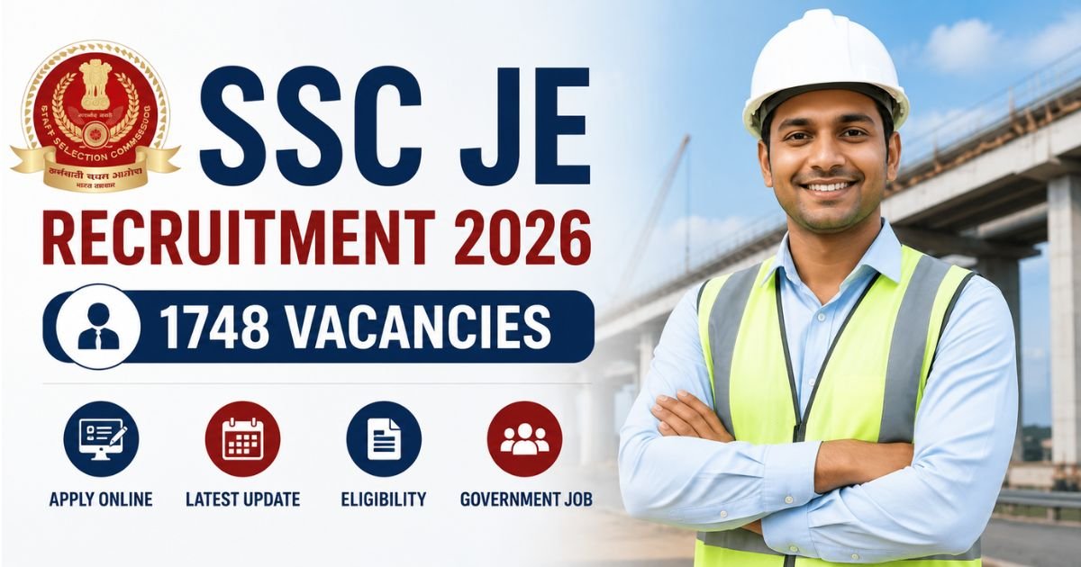 SSC JE Recruitment 2026