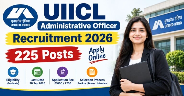 UIICL Administrative Officer Recruitment 2026