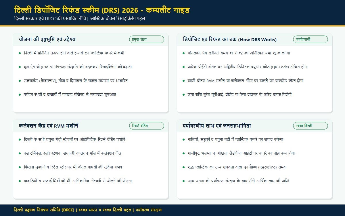 दिल्ली डिपॉजिट रिफंड स्कीम कार्यप्रणाली एवं रिवर्स वेंडिंग मशीन गाइड